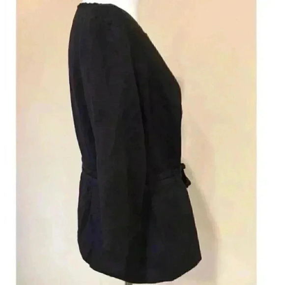 Liz Claiborne Blazer Petite Size 10 Belted Jacket - Picture 5 of 8